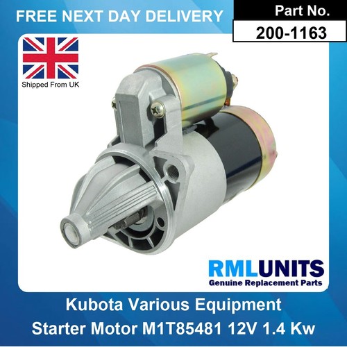 Starter motor for kubota - motor,