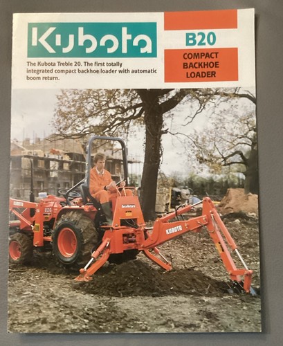 Kubota b20 compact - kubota,